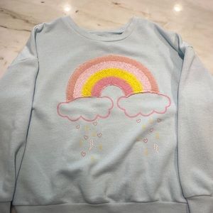Tucker and Tate rainbow sweater size 7